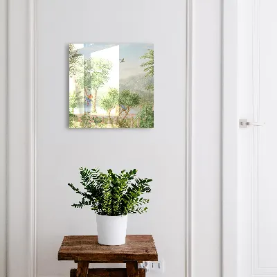 Armoire à clés décorative Paradis tropical