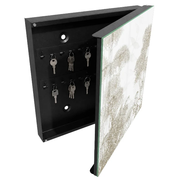 Armoire à clés décorative Motif tropical