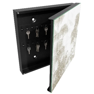 Armoire à clés décorative Motif tropical