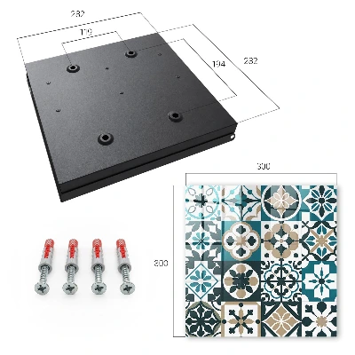Armoire à clés décorative Carreaux marocains