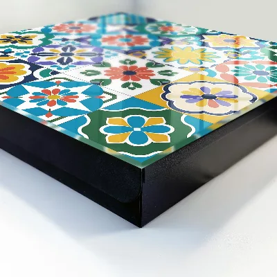 Armoire à clés design Motifs floraux