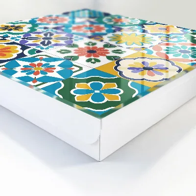Armoire à clés design Motifs floraux
