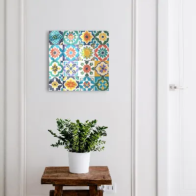 Armoire à clés design Motifs floraux