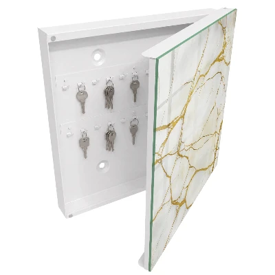 Armoire à clés décorative Marbre élégant