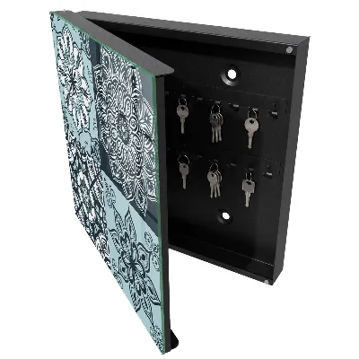 Boîte à clés murale décorative Motifs géométriques