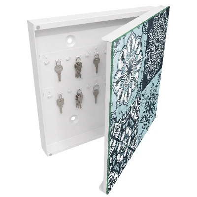 Boîte à clés murale décorative Motifs géométriques
