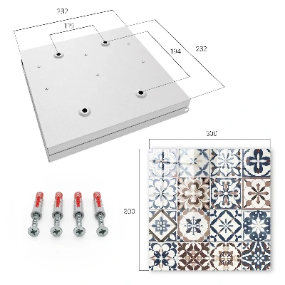 Armoire à clés décorative Mosaïque arabesque