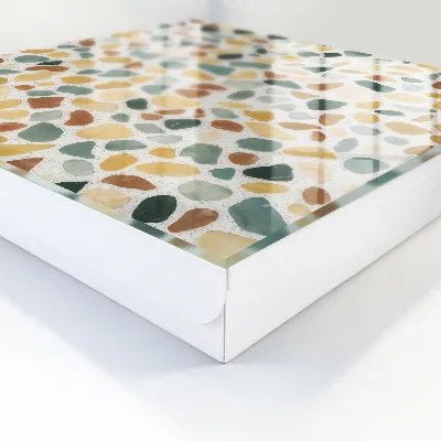 Armoire à clés décorative Mosaïque de galets