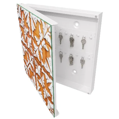 Armoire à clés décorative Motif végétal
