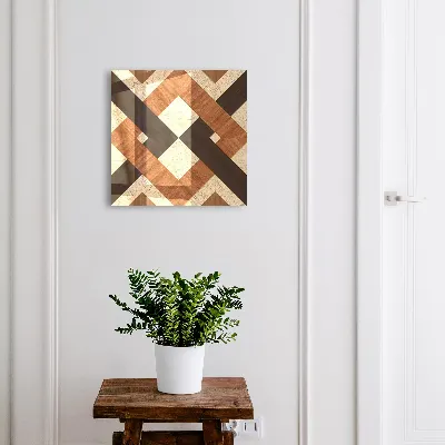 Boîte à clés murale décorative Géométrie moderne