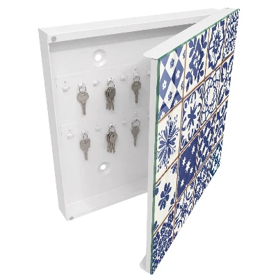 Armoire à clés design Mosaïque rétro
