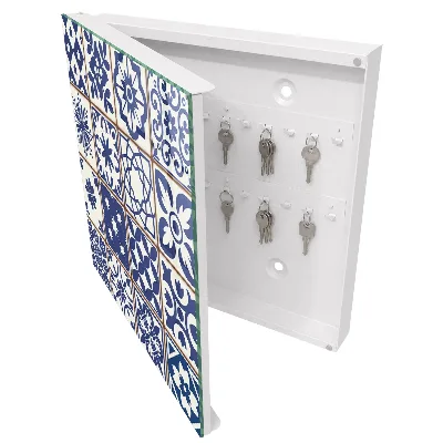 Armoire à clés design Mosaïque rétro