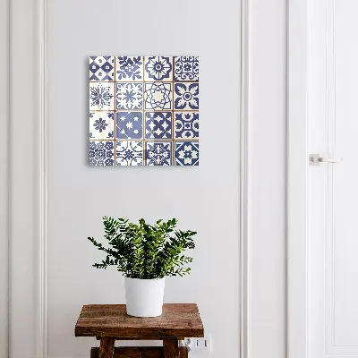 Armoire à clés design Mosaïque rétro