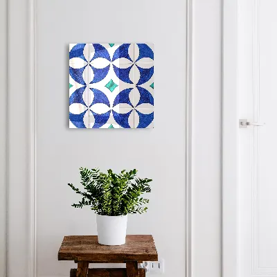 Armoire à clés design Motif géométrique