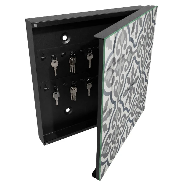 Armoire à clés décorative Motif géométrique