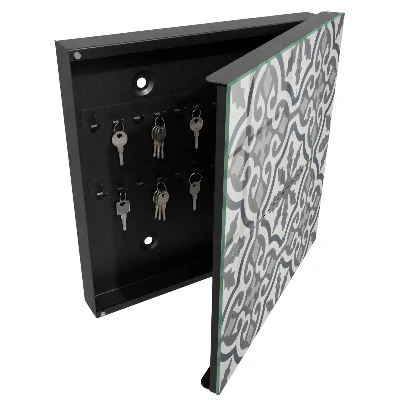 Armoire à clés décorative Motif géométrique