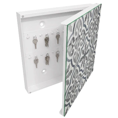 Armoire à clés décorative Motif géométrique