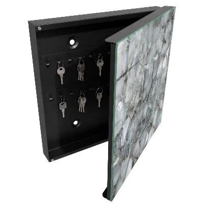 Armoire à clés décorative Mosaïque de pierre