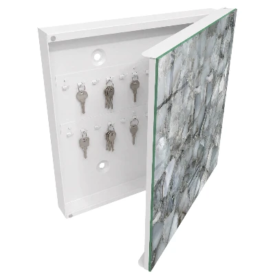 Armoire à clés décorative Mosaïque de pierre
