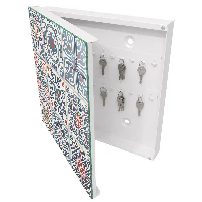 Armoire à clés design Motifs de mosaïque