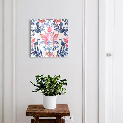 Armoire à clés design Ornements colorés