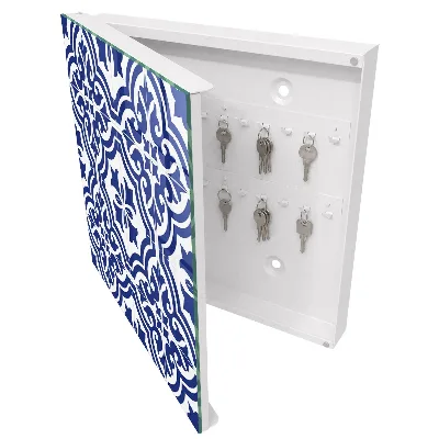 Boîte à clés murale décorative Beauté géométrique