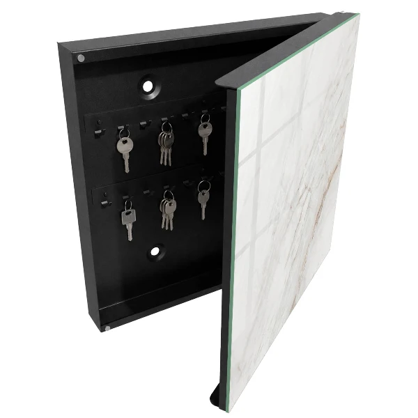 Armoire à clés design Motif crème