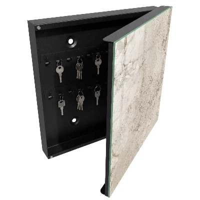 Boîte à clés murale décorative Texture beige