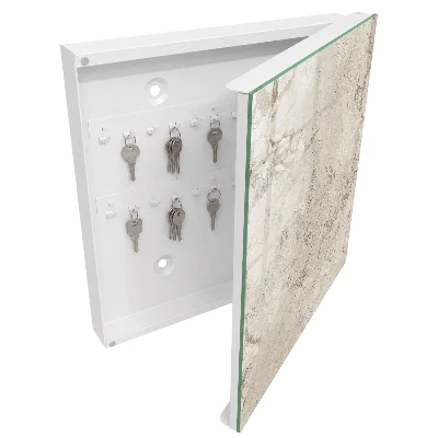 Boîte à clés murale décorative Texture beige