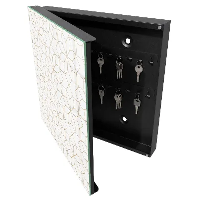 Armoire à clés décorative Motif floral