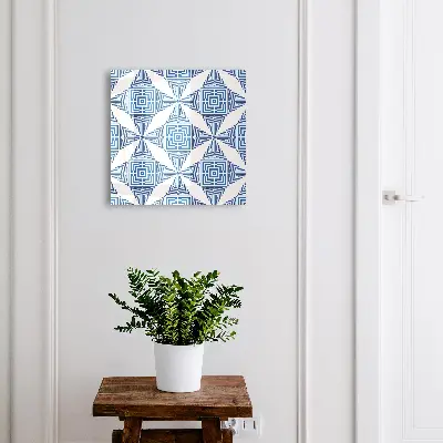 Armoire à clés design Motif géométrique