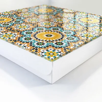 Boîte à clés murale décorative Mosaïque géométrique