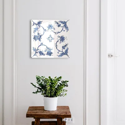 Armoire à clés décorative Motifs floraux