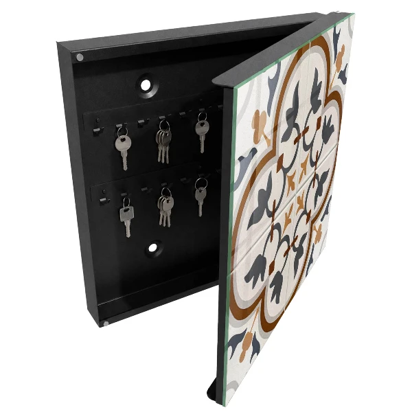Armoire à clés design Élégance géométrique
