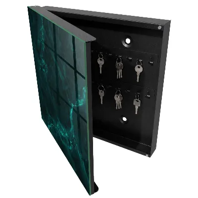 Armoire à clés design Profondeur verte