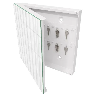Armoire à clés décorative Rayures verticales