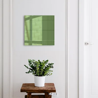 Boîte à clés murale décorative Bambou vert
