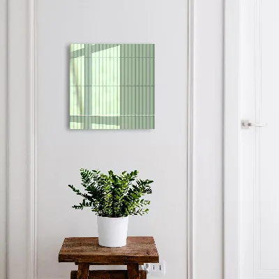 Armoire à clés décorative Rayures vertes