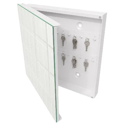 Armoire à clés décorative Carreaux clairs