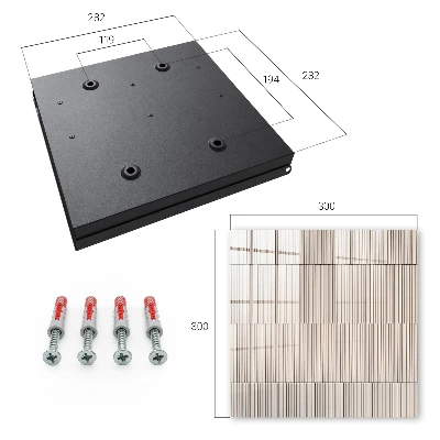 Armoire à clés design Minimalisme des lignes