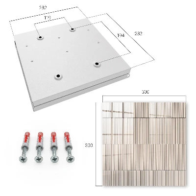 Armoire à clés design Minimalisme des lignes