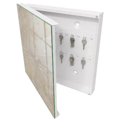 Armoire à clés décorative Élégance minérale