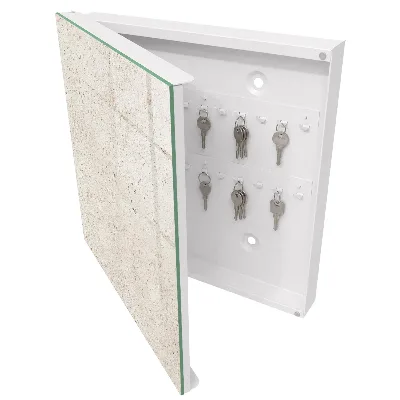 Armoire à clés design Élégance beige
