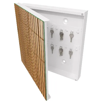 Armoire à clés décorative Mur en bois