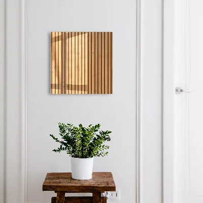 Armoire à clés décorative Mur en bois