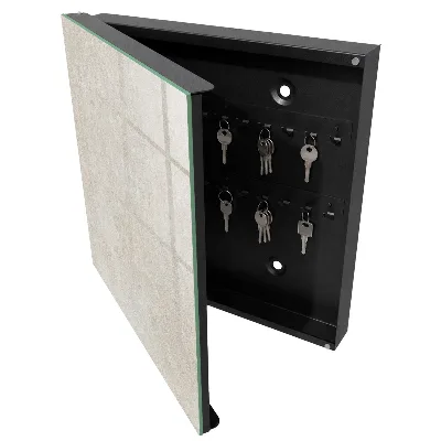 Armoire à clés design Grès délicat