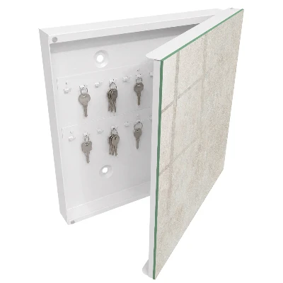 Armoire à clés design Grès délicat