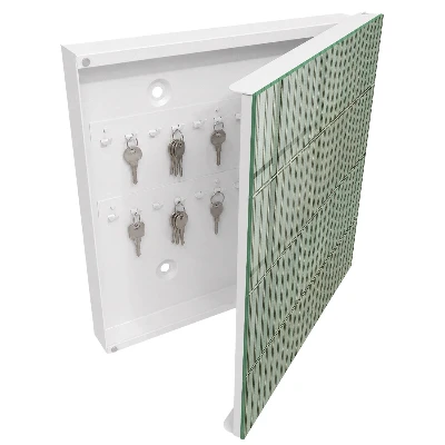 Boîte à clés murale décorative Motif vert