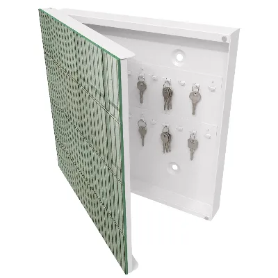 Boîte à clés murale décorative Motif vert
