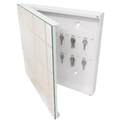 Armoire à clés décorative Élégance beige